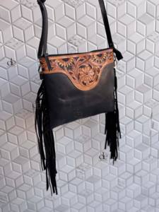 Nouvel arrivage de sacs à main en cuir véritable sculptant à franges sac à main de créateur gitane sac à bandoulière Boho sac à usages multiples pour femmes - Product Image 2
