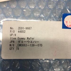ULVAC 1026656 <b>DUMMY</b> WAFER, 517592, ZE01-9667 - Trusted Global Legacy Semiconductor Equipment and Parts at - Product Image 3