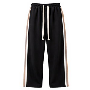 กางเกงวอร์มขนแกะคุณภาพสูงสำหรับผู้หญิง ฤดูหนาว ผลิตตามแบบ OEM ผสมโพลีเอสเตอร์/คอตตอน ทรงจ็อกเกอร์ รัดเชือกแบบเรียบ เป็นมิตรต่อสิ่งแวดล้อม - Product Image 5