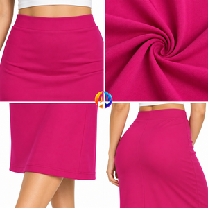 Añade un toque de estilo a tu guardarropa con la falda midi para mujer, que ofrece un corte favorecedor, tacto suave y caída fluida para un armario moderno. - Product Image 6