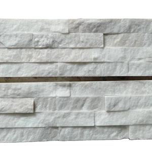 Panneaux de grand livre en marbre blanc de premier choix Revêtement mural avec surface rugueuse Idéal pour les murs d'appartement et la décoration intérieure - Product Image 1