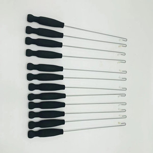 Varilla de marioneta personalizada, brazo de marioneta, accesorio de juguete para marionetas, juego de ganchos metálicos con mango negro para almacenamiento y organización - Product Image 4