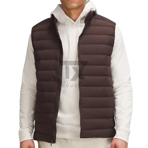 High Quality Custom Made Puffer Vest Men and Women New Arrival Arm Less Puffer <b>Jacket</b> Adults With Your Own Logo For Sale - Product Image 1