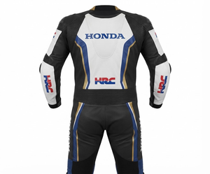 Combinaison de moto Zonda Premium Leather MotoCP Racing 1 pièce, équipement de conduite avec bosse niveau 2 CE, sur mesure - Product Image 2