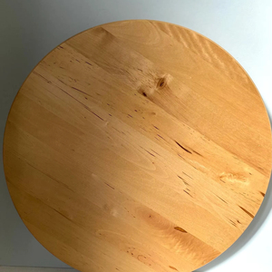 Wood Double Tier <b>Rotating</b> Tray Smooth-Spin Lazy Susan for Tabletop Spice Serving - Product Image 1