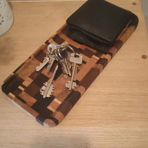 Bandeja de Madera de Acacia con Vetas de Madera, Rectangular, para Servir Café, Té, Desayuno, Decorativa, Rústica - Product Image 6