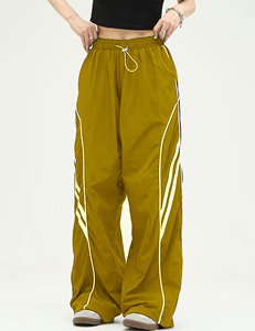 Pantalones Cargo Holgados de Moda, Elegantes, Estilo Urbano, con Bolsillos, para Verano, Pantalones Anchos Informales Hippies para Mujer - Product Image 3