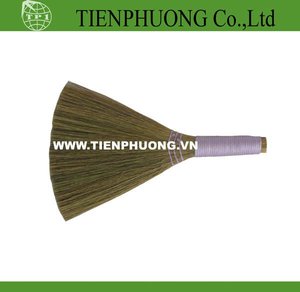 Sogum Natural Grass <b>Broom</b> and <b>Dustpan</b> Set with Rope Handle and Broomstick Material Other Handicraft From Hanoi Vietnam - Product Image 5