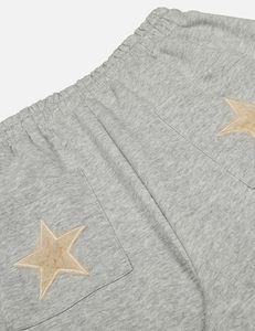 กางเกงวอร์มทรงบาร์เรลแต่งลายดาว ขากว้าง เอวยางยืด - Product Image 4