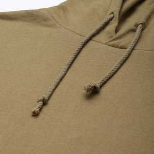เสื้อสเวตเตอร์มีฮู้ดสำหรับผู้หญิงกางเกงขากว้างชุดสีทึบลำลองหลวมพอดีแขนยาวมีเชือกผูกผ้าฝ้ายชุดวอร์มฤดูร้อน - Product Image 6