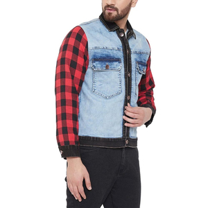 Chaqueta de Mezclilla para Hombre, Peso Pesado, Chaqueta de Jean de Algodón, Fabricante Personalizado OEM ODM, Proveedor Mayorista de Marca Privada - Product Image 3