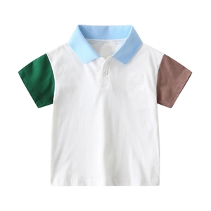 Nueva llegada: Camiseta polo para niños con diseño moderno, ajuste cómodo, tela suave, perfecta para el uso diario y actividades al aire libre de los niños. - Product Image 5