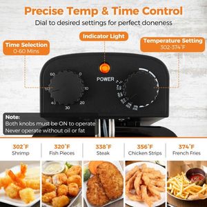 Friggitrice Elettrica con Timer per Uso Domestico e Commerciale - Product Image 5