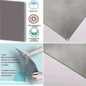 CIFbuy Panneau de signalisation de laboratoire rustique 'Attention : Scientifique fou au travail' en métal créatif pour la décoration TikTok et le service de retrait Temu - Product Image 5