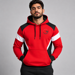 Sweat à capuche pour homme en gros, personnalisable avec logo, en molleton de coton doux, respirant, écologique, décontracté et de haute qualité - Product Image 1