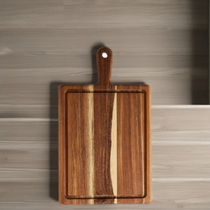 Planche à découper en bois d'acacia écologique la plus vendue des blocs à découper pour les restaurants en gros du fabricant vietnamien - Product Image 3