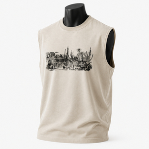 Tank Tops <b>Men's</b> Fitness Gym Summer Cotton <b>Vest</b> Male Sleeveless Tops <b>Slim</b> Fit Casual Style Camo Design Breathable <b>Man</b> Tank Tops - Product Image 4