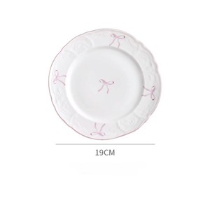 Encantadora taza de té de café de cerámica minimalista con adorable patrón de nudo de mariposa - Product Image 6