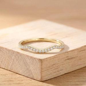 Bague de fiançailles en or massif 10K 14K 18K avec diamant de laboratoire rond de 0,20 ct certifié IGI, couleur E, clarté VVS - Product Image 3