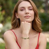 Bracelet en chaîne à feuilles en laiton plaqué or de style européen, zircon, design élégant et tendance, usage quotidien, cadeau de mariage pour femmes