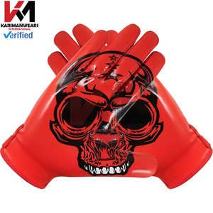 Gants de football américain toutes saisons avec paume en silicone adhérent, logo personnalisé, équipement d'entraînement professionnel pour receveurs, vente directe usine en gros - Product Image 5