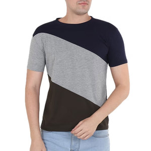 เสื้อยืดผ้าฝ้ายร่วมสมัยสำหรับผู้ชายเสื้อยืดแขนสั้นระบายอากาศได้ดีใส่สบายในฤดูร้อน - Product Image 2