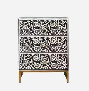 Mesa de Centro de Hueso Incrustado Hecha a Mano con Diseño de Ángel, Ecológica, Personalizable, Elegante, Lujosa, Moderna, Opción de Consola Ajustable, Decoración Escolar - Product Image 3