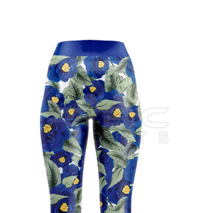 Leggings de sport pour femmes, fabriqués au Pakistan, imprimés numériquement, confortables, pour le yoga, en promotion. - Product Image 5