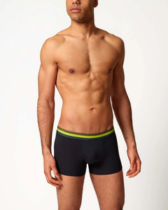 Calzoncillos Boxer Cómodos para Hombre, Tejido Ligero y Suave, Cintura Elástica, Corte Relajado, Ropa para Estar en Casa, Pantalones Cortos para Dormir - Product Image 4
