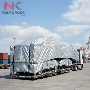 ผ้าใบโพลีทาร์โพลีนขนาดสั่งทำพิเศษ พร้อมเชือกเสริมแรงและพื้นผิวเคลือบสองชั้น สำหรับการใช้งานกลางแจ้งอเนกประสงค์ - Product Image 2