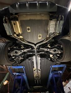 Système d'échappement Cat-back pour KIA OPTIMA 2.0T (K5 DL3 2.0T) année 2021~ / Type à soupapes MAINTEC à fixation par boulons (soufflet à commande par vide ou soupape à commande par évacuation) - Product Image 2