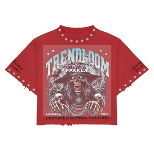 Camiseta Informal Holgada de Algodón Suave Unisex con Logotipo Personalizado, Camiseta Unisex de Algodón para Ropa Urbana con Logotipo Personalizado Ecológico - Product Image 1