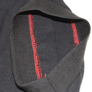 เสื้อโปโลผู้ชายสีพื้นแบบทอ มีกระเป๋า ดีไซน์ทรงปกติ - Product Image 5