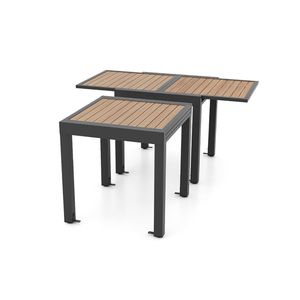 <b>Extendable</b> Patio <b>Table</b> for 4-6 People 31.5-63 Inches for <b>Outdoor</b> <b>Dining</b> Furniture - Product Image 5