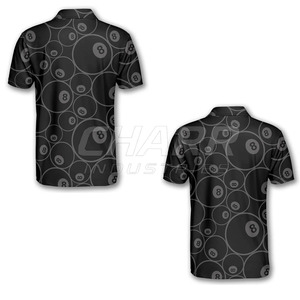 Polo de billard de haute qualité, vêtements de sport confortables pour les joueurs de snooker et de billard, en stock - Product Image 5