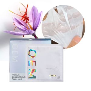 Masque Visage CHORUS de Luxe au Beurre de Cupuaçu Réparateur, Fibres Biomimétiques, Extrait de Safran, Anti-Rougeurs, Hydratant, Marque Salon - Product Image 3