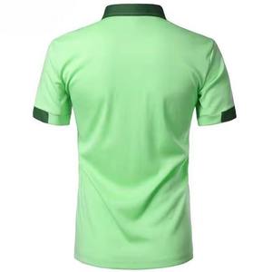 Camisa de Manga Corta para Hombre, Diseño Sólido en el Pecho, Estilo Casual, Tejido de Poliéster/Algodón, Servicio OEM Digital Rápido - Product Image 4