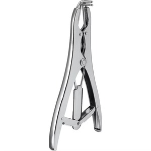Applicateur de bande élastique robuste pour la castration du bétail, en acier inoxydable, pour l'élevage de moutons, de chèvres et de veaux. - Product Image 1
