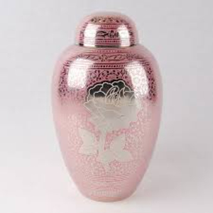 Elegante urna de cremación de latón niquelado y esmaltado en azul cielo para cenizas humanas, tapa roscada segura, frasco metálico de recuerdo conmemorativo. - Product Image 6