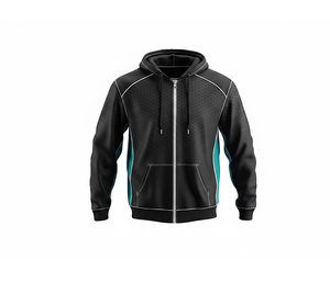 Sudadera con capucha unisex con cremallera completa, suave y cómoda, ropa informal de invierno, ropa de moda para hombres, mujeres y jóvenes, chaqueta con capucha para entrenamiento, ropa deportiva - Product Image 4