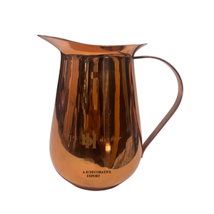 Jarra de Agua de Cobre de Primera Calidad, Jarra de Agua Saludable para Mesa de Restaurante, Gimnasio, Campamento, Decoración de Centro de Mesa para Bodas - Product Image 6