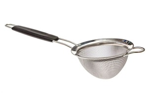 Custom Eco-Friendly Reusable Portable Tea Infusers Wholesale Stainless Steel Silver Tea <b>Strainer</b> with Handle - Product Image 3