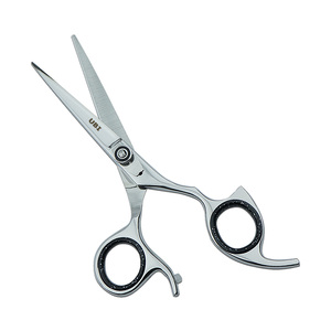 Ciseaux de coiffure professionnels élégants UBI 16,9 cm réglables, à lame tranchante, pour droitiers, avec manche moyen en acier au carbone, pour salon et barbier - Product Image 4