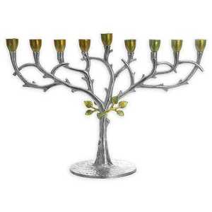 Menorah con Estrella de David Estilo Judío para el Hogar, Templo, Decoración de Mesa, Portavelas de Hanukkah - Product Image 4