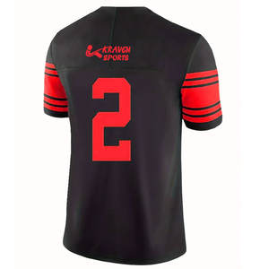 Camiseta de Fútbol Americano de Primera Calidad, Manga Corta, Material Transpirable y de Secado Rápido, Hecha en Estados Unidos - Product Image 2