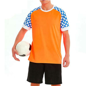 Conjunto de Uniforme de Fútbol Completo de 18 Piezas, Transpirable, Personalizado, de Manga Corta, que Absorbe la Humedad, para Entrenamiento de Fútbol, RTS, Invierno y Verano - Product Image 4