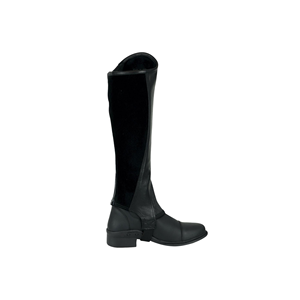 Polainas de Cuero Genuino para Equitación Inglesa, Medias Polainas Ecuestres con Cierre de Cremallera Ajustable, Protectores de Piernas para Competición y Entrenamiento OEM - Product Image 5