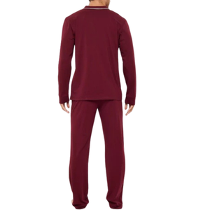 Pyjamas pour hommes, vêtements de nuit, coton confortable et respirant, vêtements de détente, fabricant OEM - Product Image 1