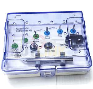 Kit d'instruments d'extraction dentaire atraumatique, manuel, certifié CE Classe I, diamètre de la tête de 1,8 mm, longueur totale de 160 mm - Product Image 3