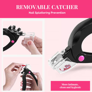 Cortauñas de acero inoxidable al por mayor con hoja curva para uso en uñas, cortador de bordes de uñas, venta de fábrica, alta calidad, duradero - Product Image 3